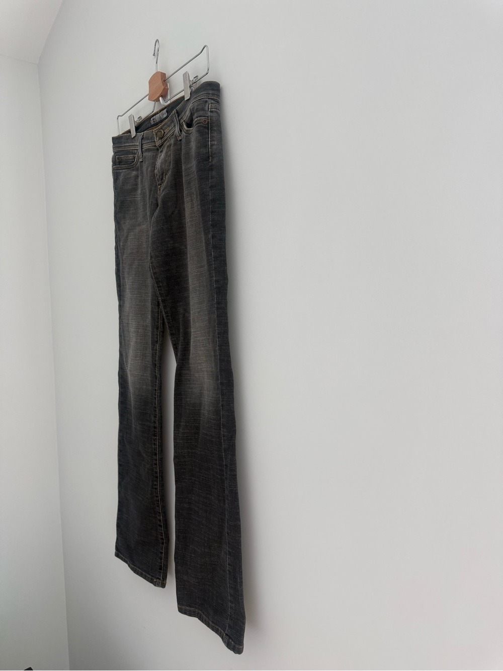 Joe’s Vintage Style Straight Boot Cut Jeans Black Washed Size 29 - Picture 8 of 12